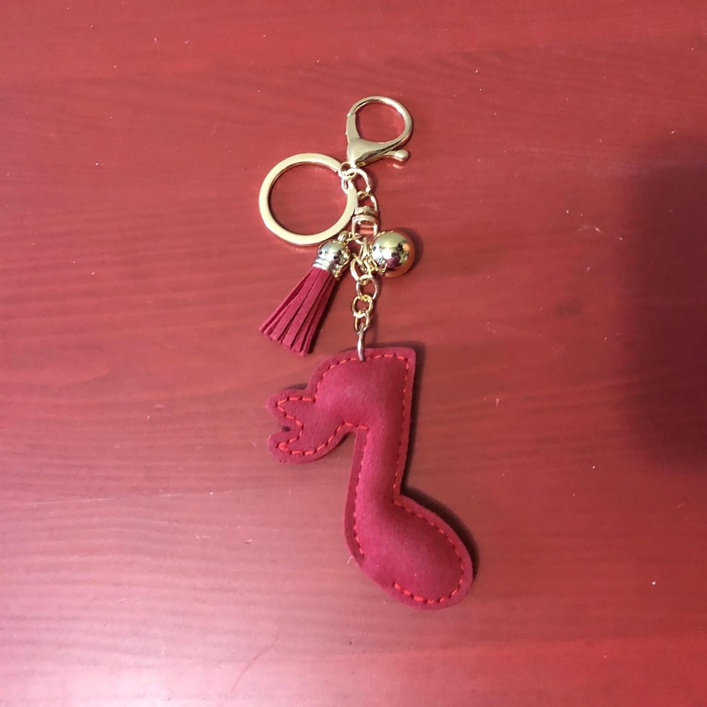 Music Note Keychain for Women and Girls Rhinestone Purse Charms Bling Backpack Accessories, Cute Key Fob Key Chain