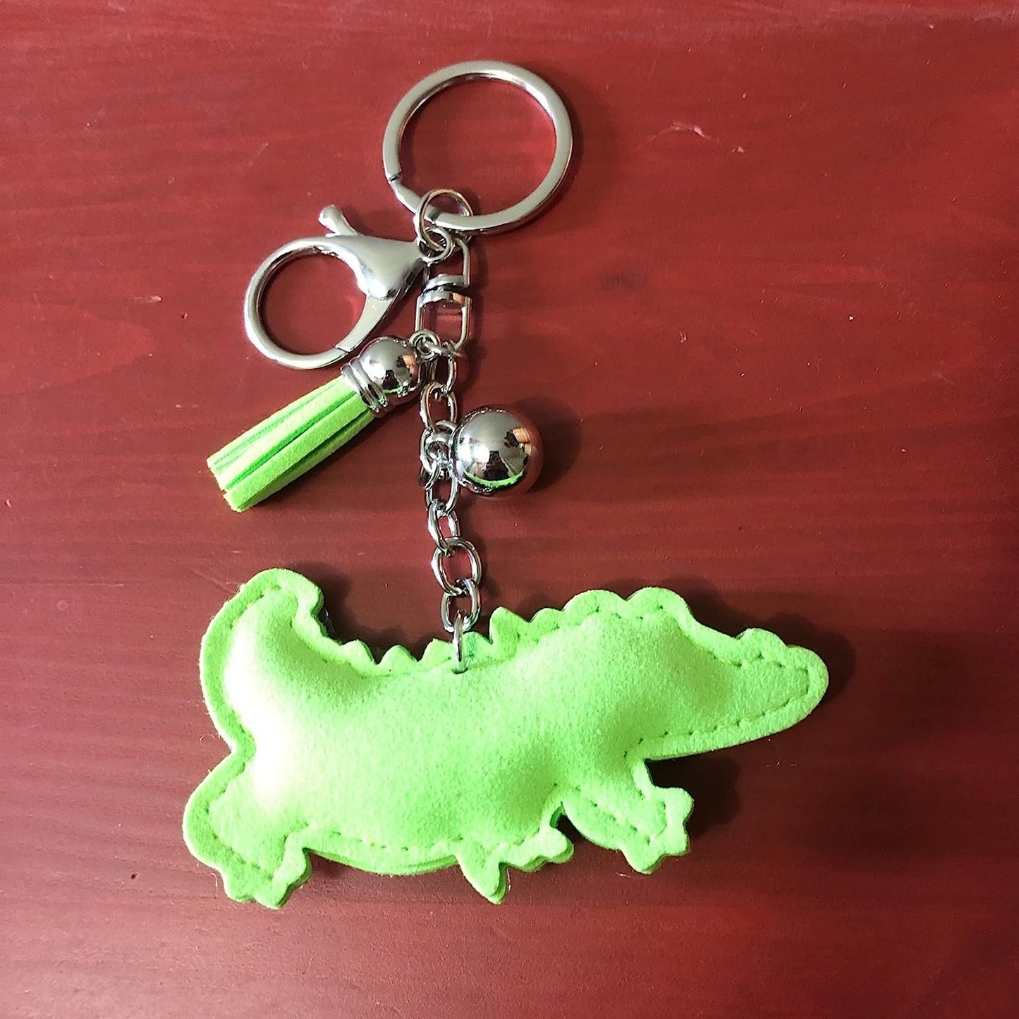 Popfizzy ALLIGATOR Bling Keychain, Purse Charm, Backpack Charm, Crystal Bag Charms