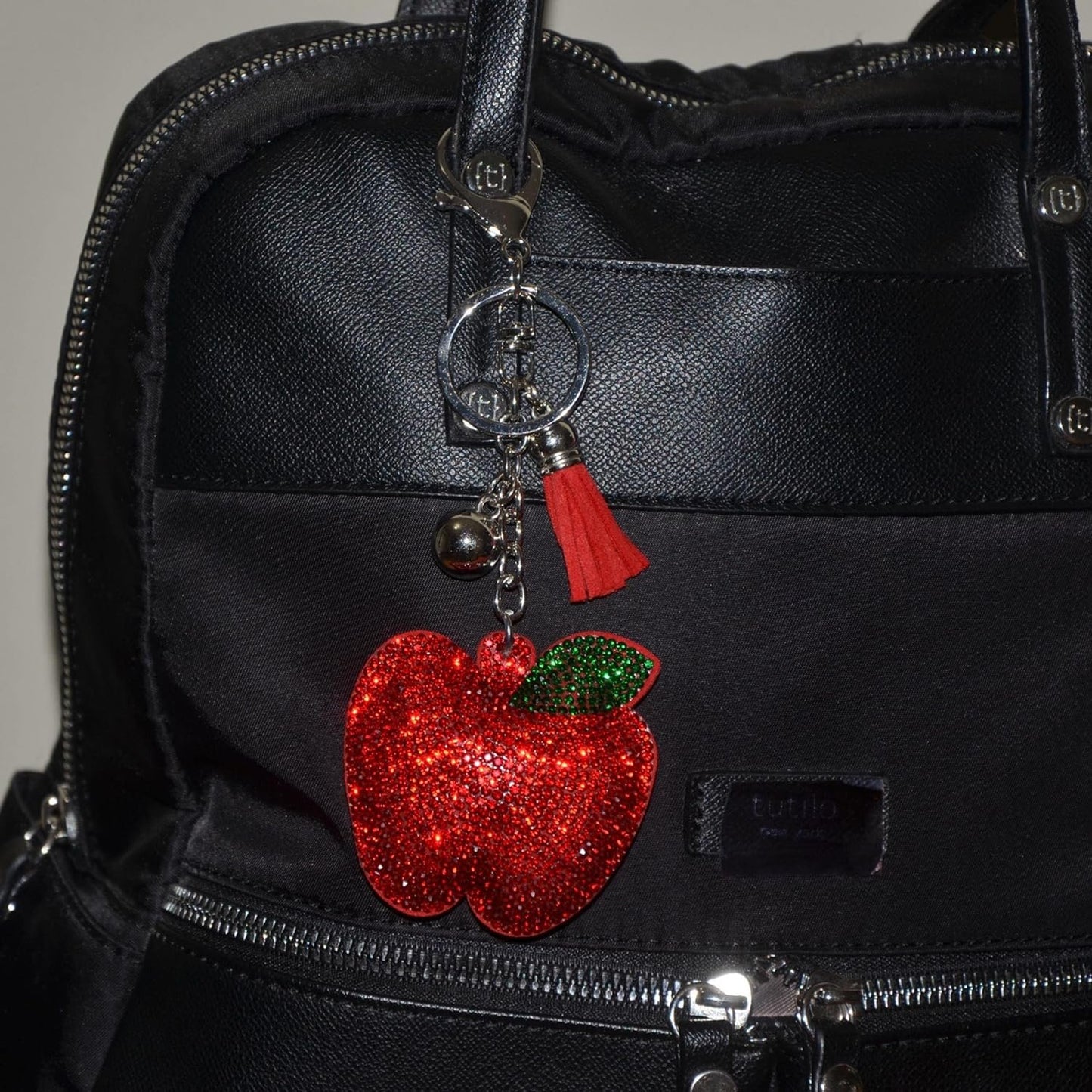 Popfizzy Bling Keychain, Rhinestone Purse Charm, Backpack Charm, Crystal Bag Charms, Key Fob