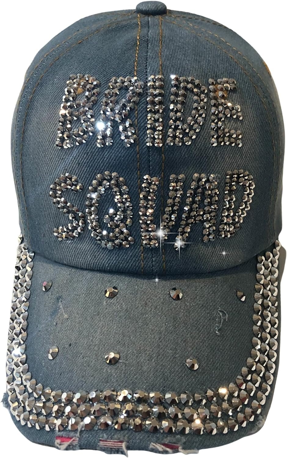 Popfizzy Bling Bride Squad Hat, Bachelorette Party Hats, Bridesmaids Gifts, Team Bride, Bride Tribe, Bachelorette Gifts