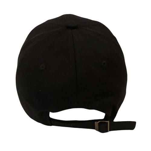Popfizzy Rhinestone Baseball Cap for Women and Girls, Cute Bedazzled Hats, Shiny Bling Denim and Diamond Hat, Sexy Black