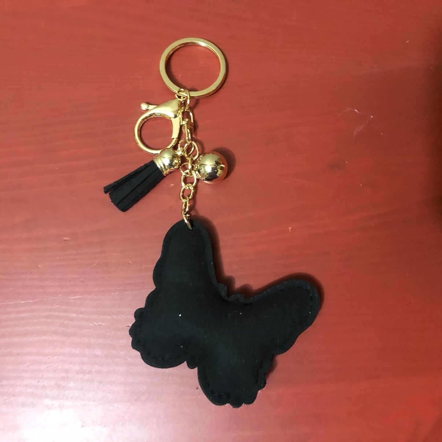 Popfizzy Bling Butterfly Keychain, Purse Charm, Backpack Charm, Crystal Bag Charms, Rhinestone Key Fob