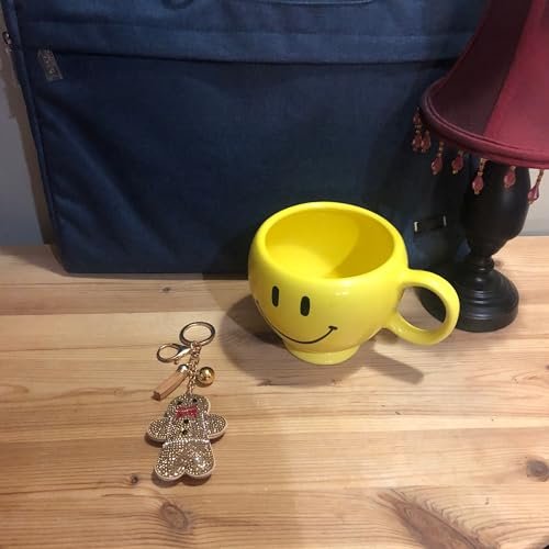 Popfizzy Bling Christmas Gingerbread Man Keychain, Christmas Gifts for Women and Girls, Stocking Stuffers, Party Favors