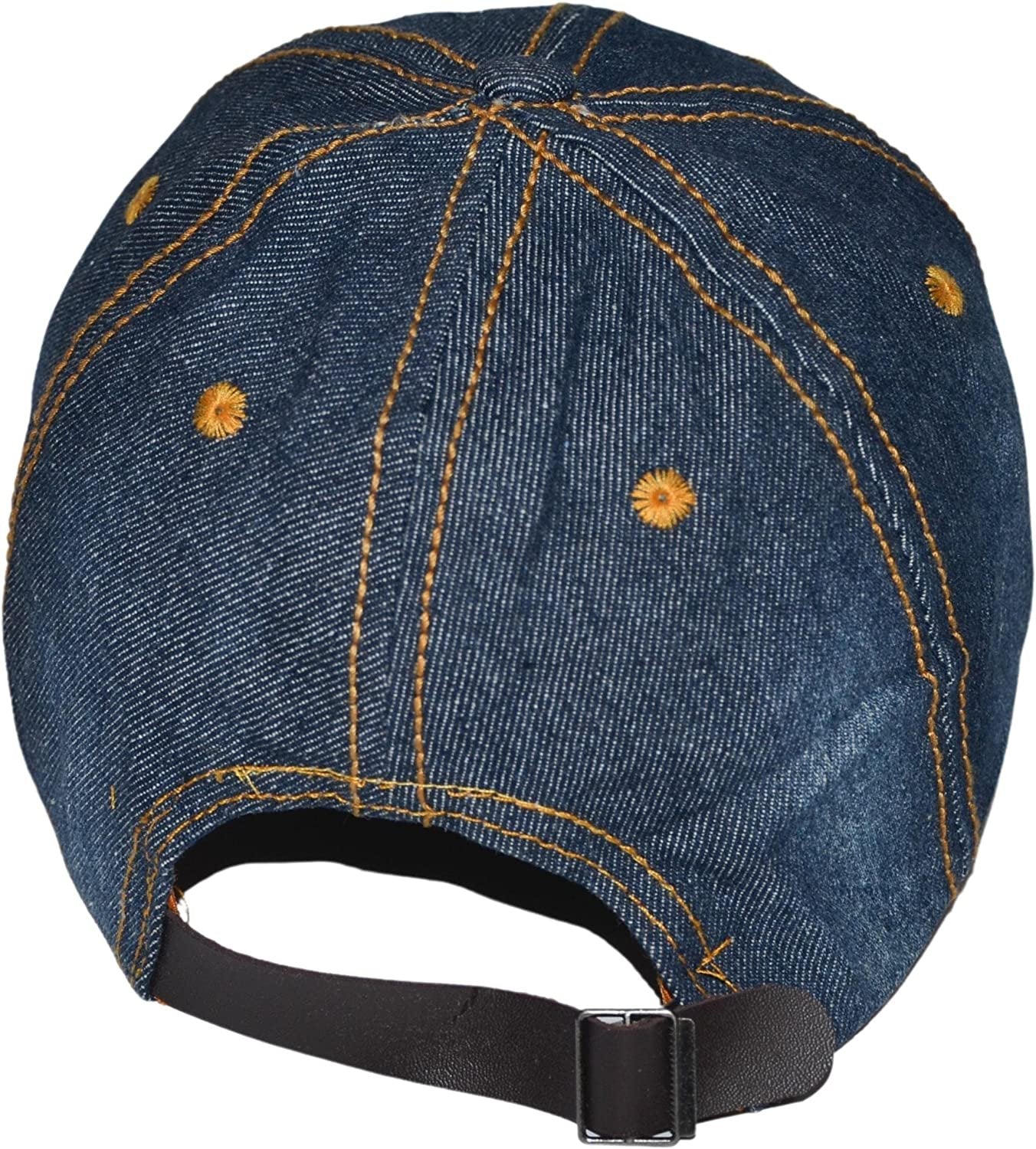 Popfizzy Rhinestone Sexy Hat for Women, Bling Denim Baseball Cap with Words, Fancy Ballcap