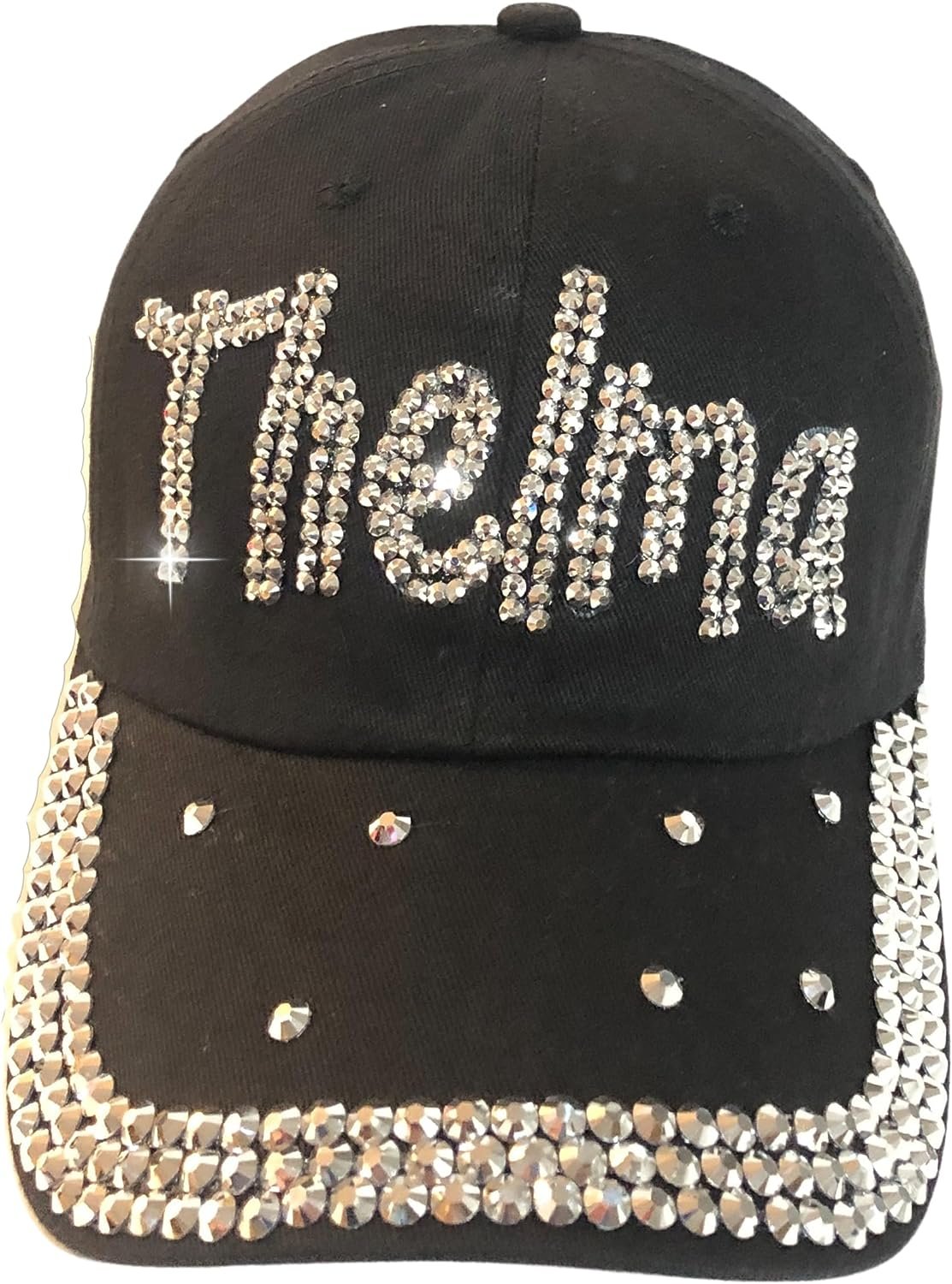 Popfizzy Bling Thelma Hat for Women, Rhinestone Bestie Gifts for Women, Best Friend Apparel, for Women