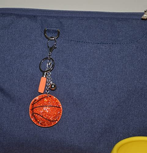 Popfizzy Bling Blue Crown Keychain for Women and Girls, Purse Charms for Handbags, Princess Crown Accessories, Princess Gifts