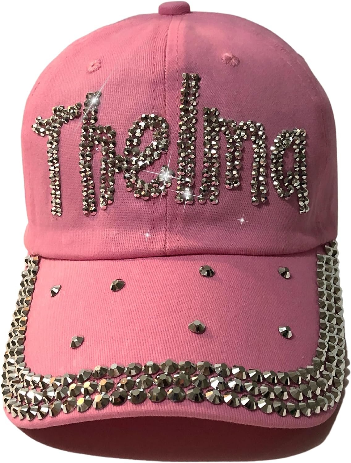 Popfizzy Bling Thelma Hat for Women, Rhinestone Bestie Gifts for Women, Best Friend Apparel, for Women