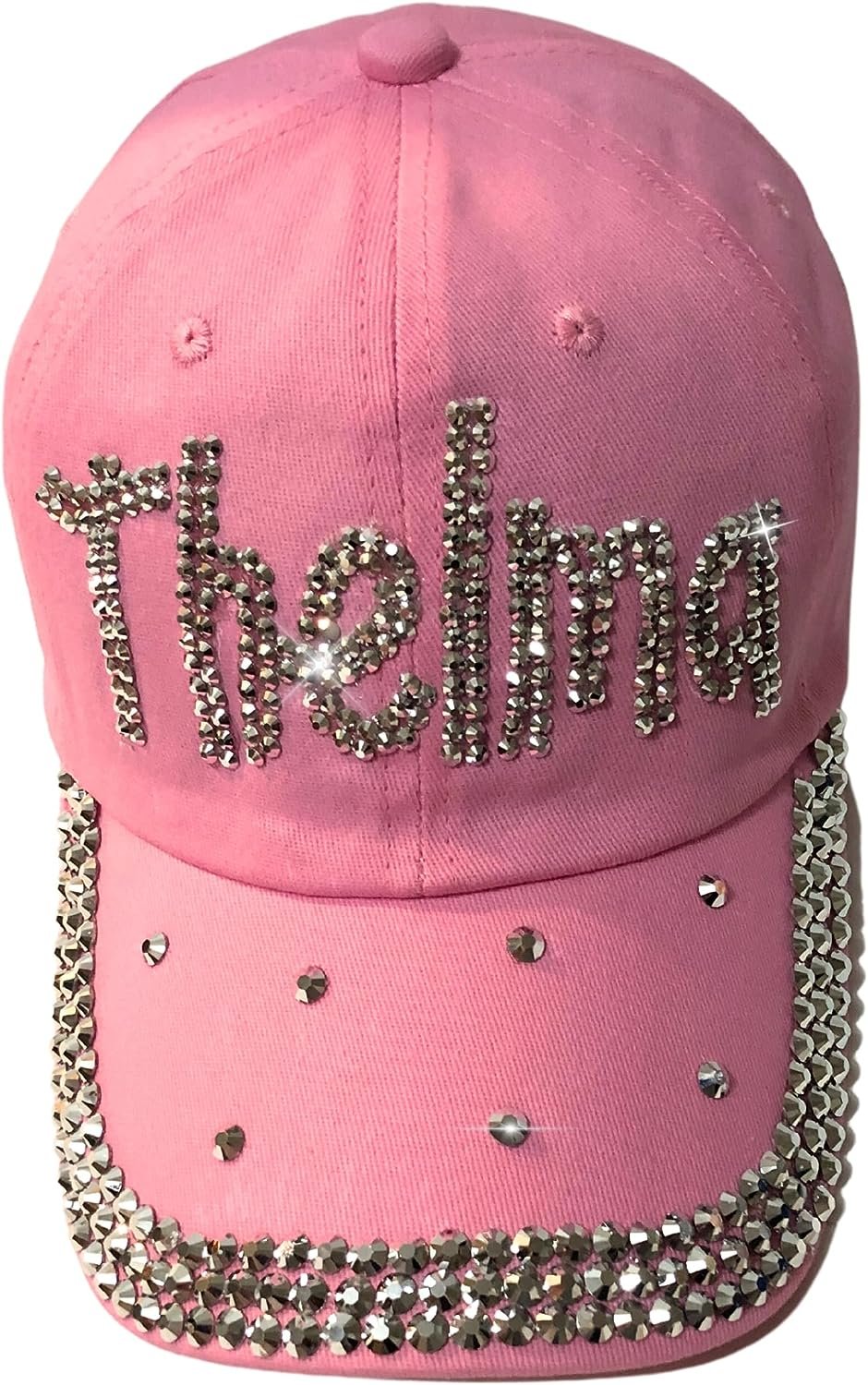 Popfizzy Bling Thelma Hat for Women, Rhinestone Bestie Gifts for Women, Best Friend Apparel, for Women