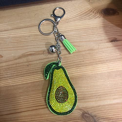 Popfizzy Rhinestone Cowboy Hat Keychain Accessories for Women, Cute Keychains for Women, Purse Charms for Handbags, Car Keys Keychain