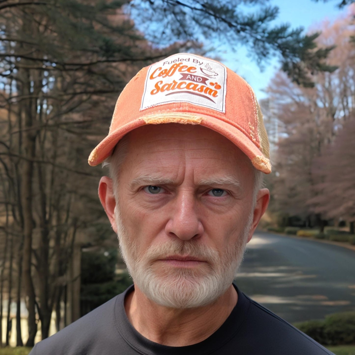 Popfizzy Funny Coffee Hat for Coffee Drinkers, Coffee Drinkers Gift, Unique Gifts for Coffee Lovers