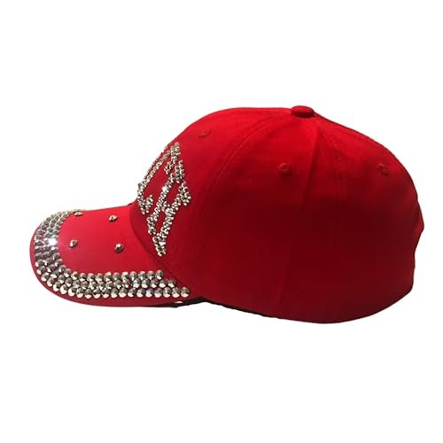 Popfizzy Bling Coach Hat with Rhinestones for Women, Best Cheer Coach Hat, Soccer Coach, Baseball Coach, Sports Coach Gifts