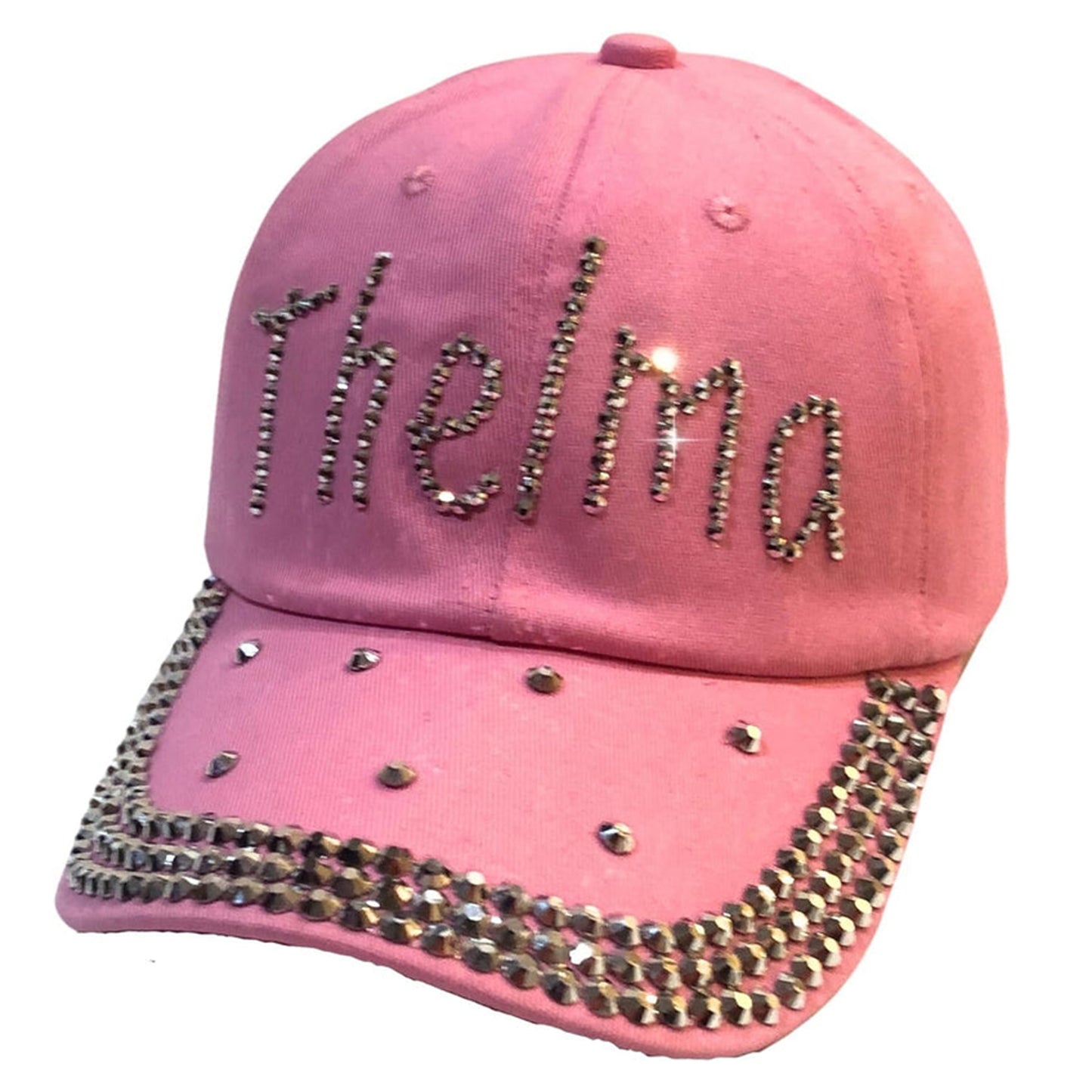 Popfizzy Thelma Hat for Women, Rhinestone Bestie Gifts for Women, Bling Best Friend Apparel, for Women