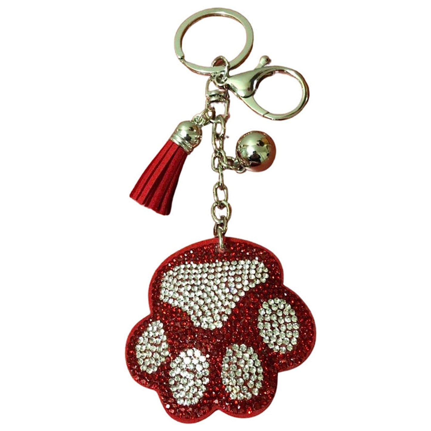 Bling Keychains for Women and Girls, Rhinestone Purse Charms for Handbags, Crystal Bag Charms, Gift for Women, Thank You Gift
