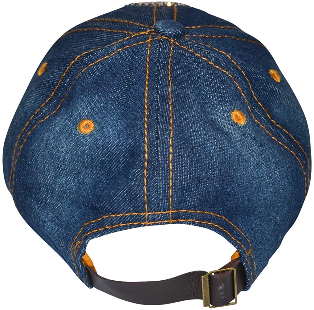 Republican Elephant Hat for Women Rhinestone Hat, Bedazzled Bling Baseball Caps, Distressed Hat, Fancy Denim Bejeweled Hats