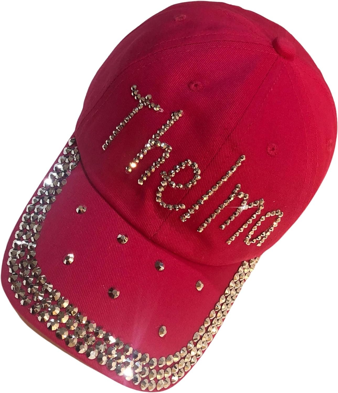 Popfizzy Thelma Hat for Women, Rhinestone Bestie Gifts for Women, Bling Best Friend Apparel, for Women