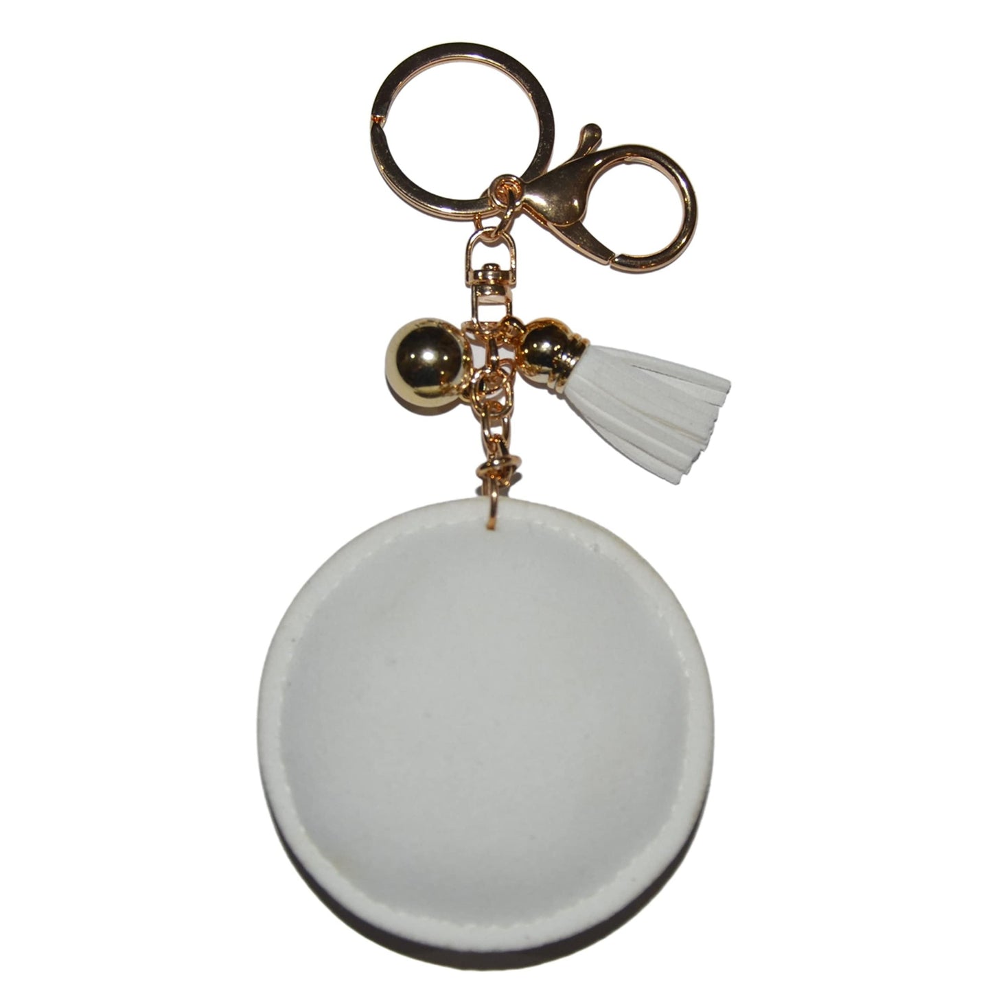 Popfizzy Bling Volleyball Keychain for Women and Girls, Key Chains for Car Keys, Keychain Accessories, Volleyball Gifts