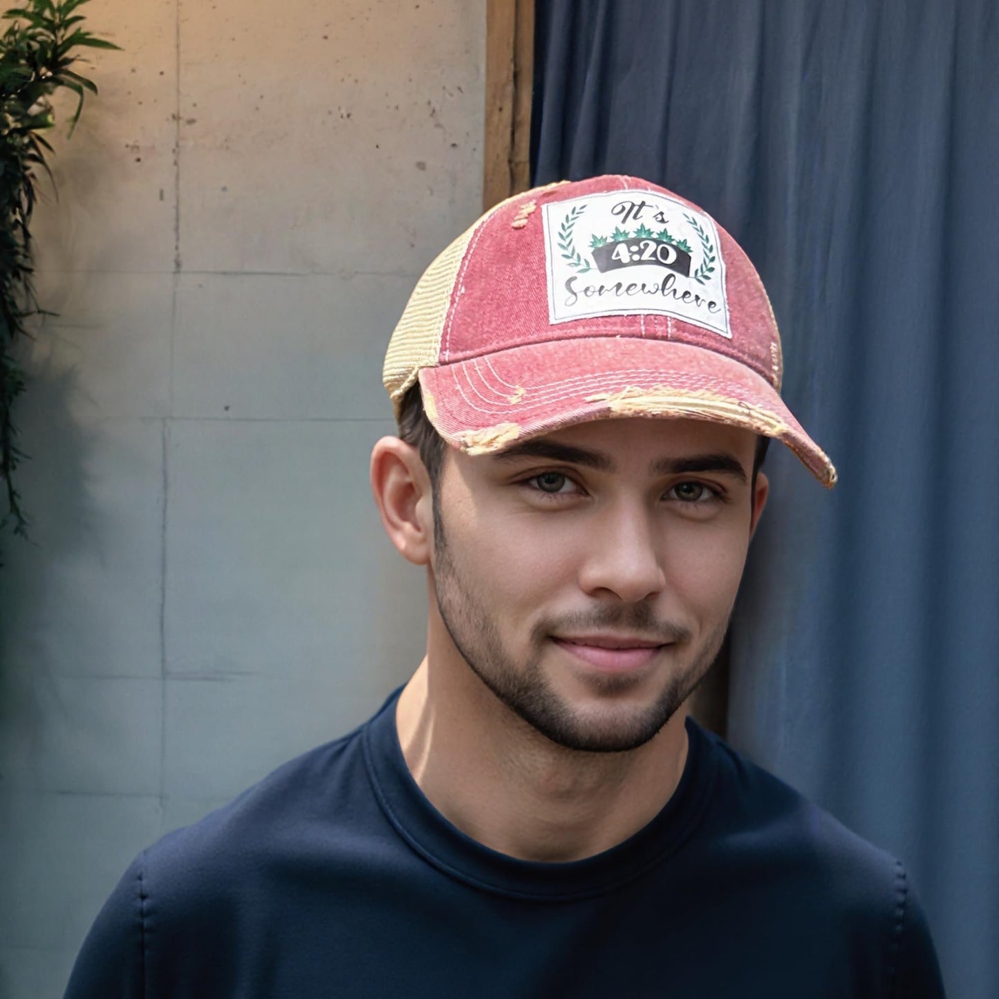 Popfizzy Weed Hat for Men and Women, It’s 420 Somewhere Marijuana Hat, Weed Gift for Weed Smokers (It’s 420 Somewhere)
