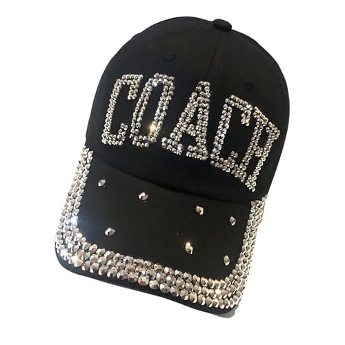 Rhinestone Coach Hat , Sparkle On, Cheer Boss!