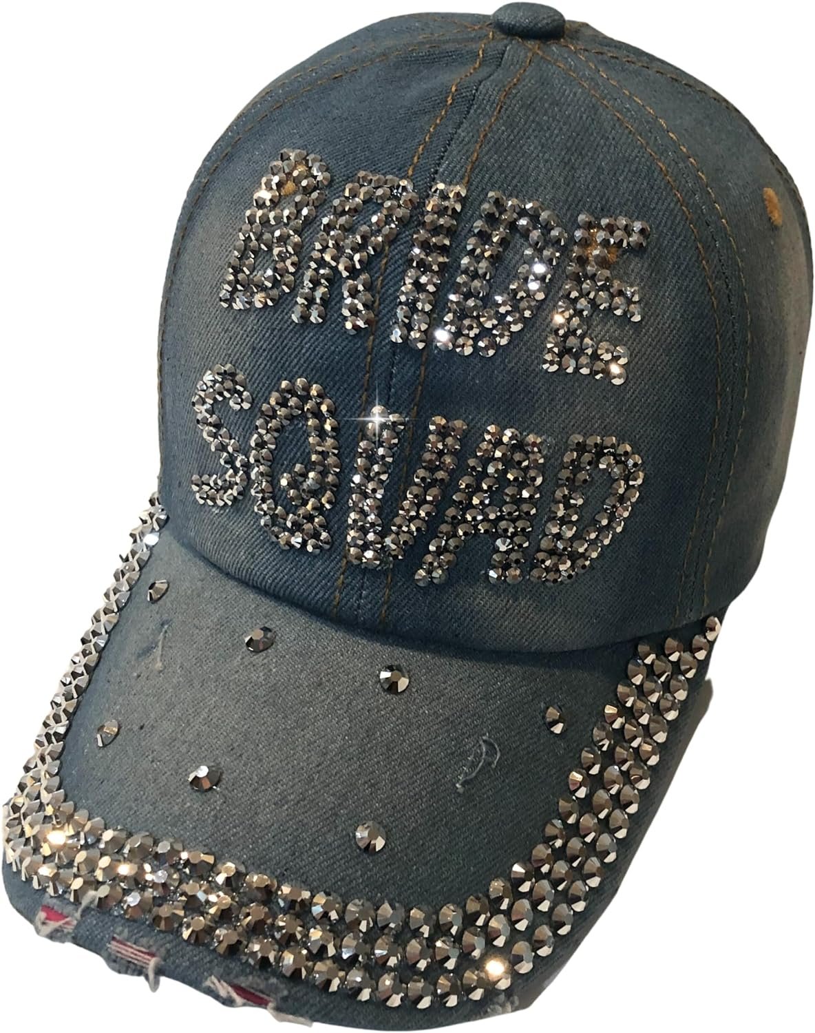 Popfizzy Bling Bride Squad Hat, Bachelorette Party Hats, Bridesmaids Gifts, Team Bride, Bride Tribe, Bachelorette Gifts