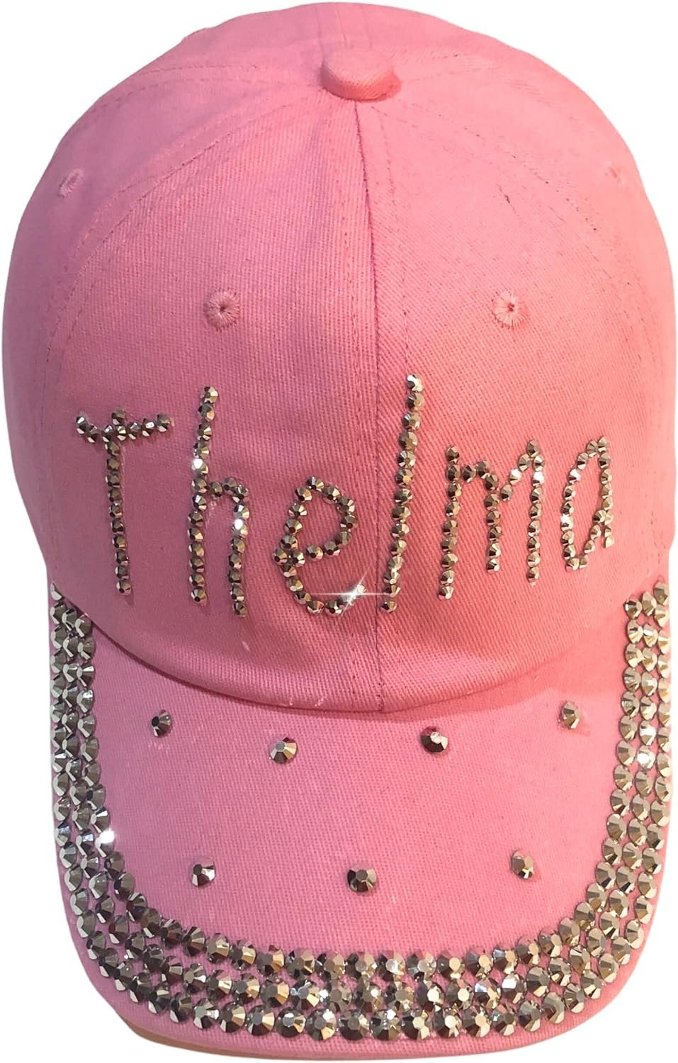 Popfizzy Thelma Hat for Women, Rhinestone Bestie Gifts for Women, Bling Best Friend Apparel, for Women