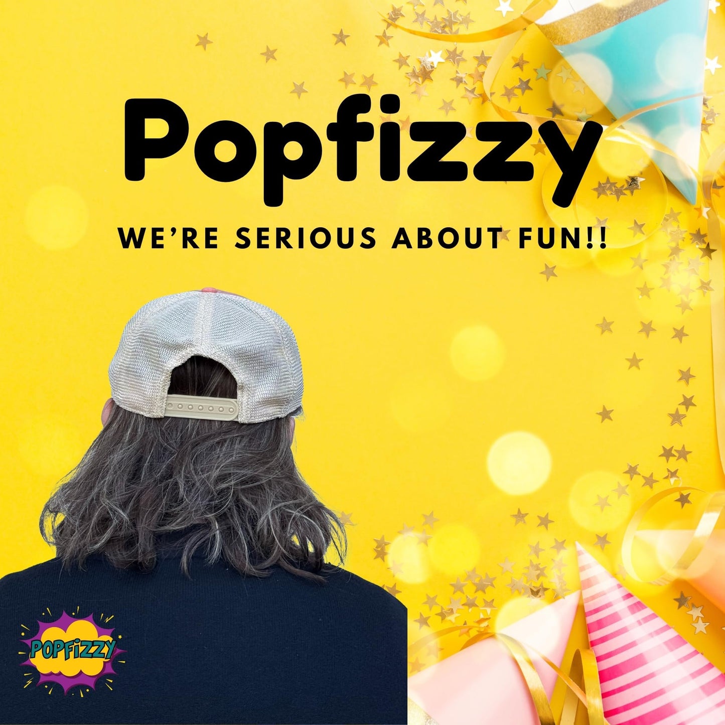 Popfizzy Badass Babes Club Funny Vintage Trucker Hats for Women, Adult Humor Cap, Distressed Baseball Cap (Badass Babes Club)