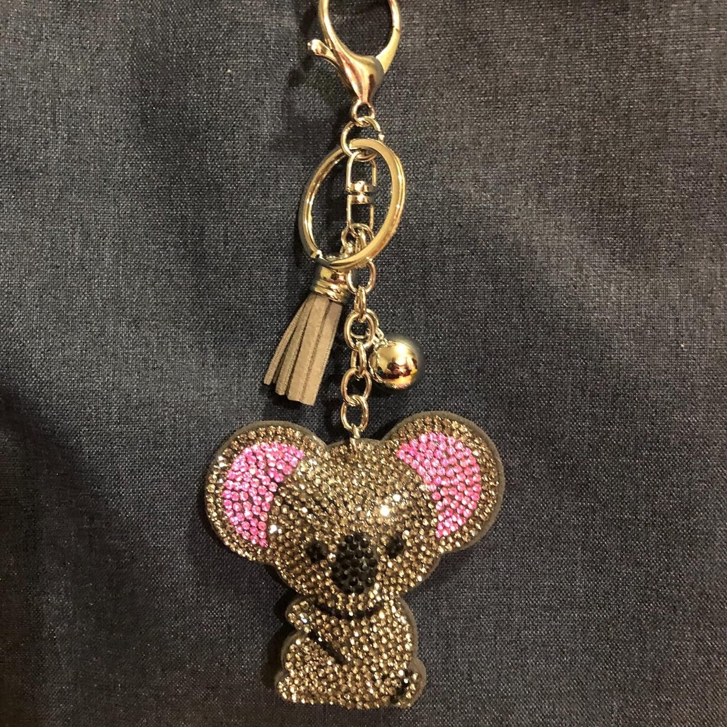 Popfizzy Koala Keychains for Girls and Women, Bling Backpack Keychain, Koala Accessories, Koala Gifts