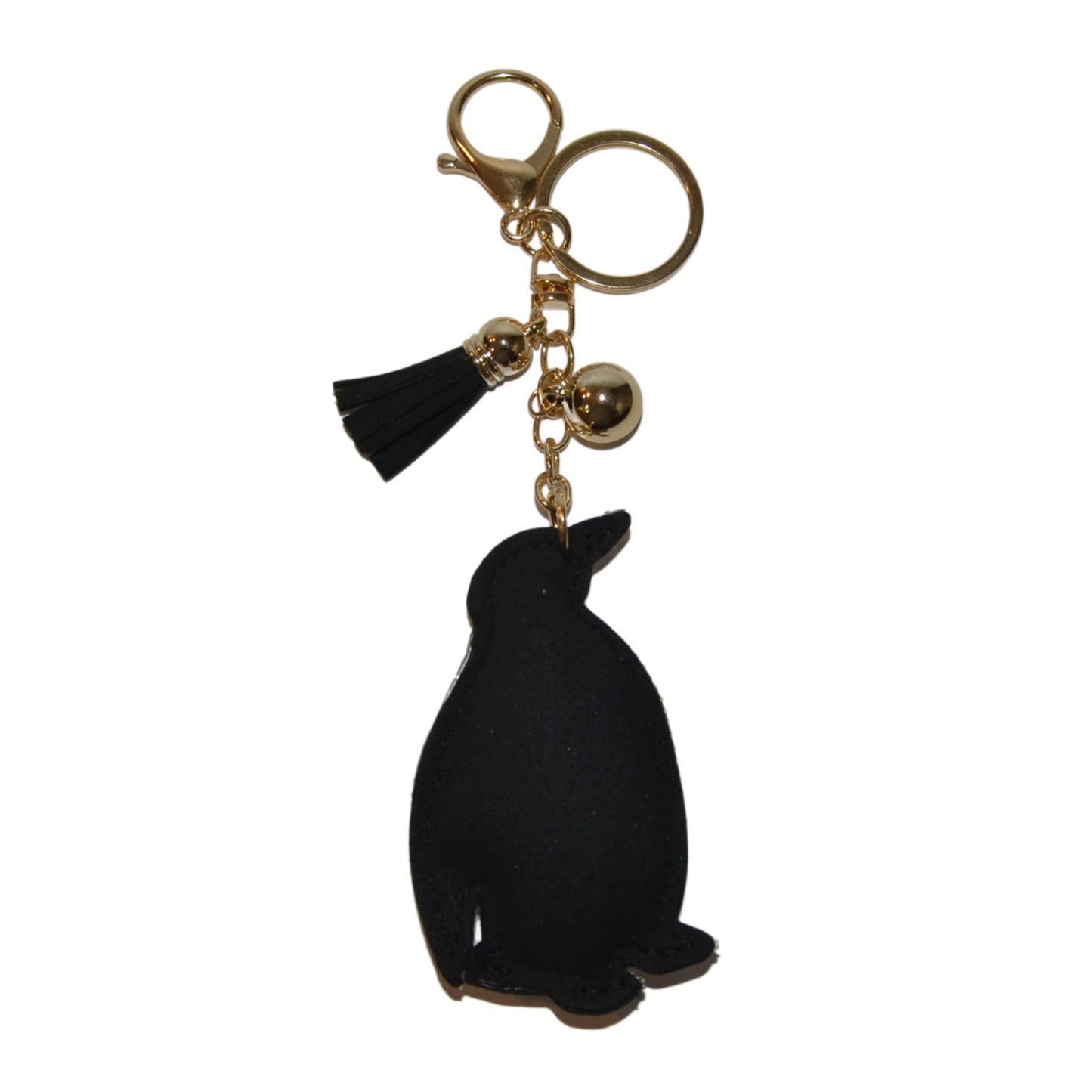 Popfizzy Penguin Keychains for Women and Girls, Bling Backpack Key Chain for Animal Lovers, Rhinestone Purse Charms