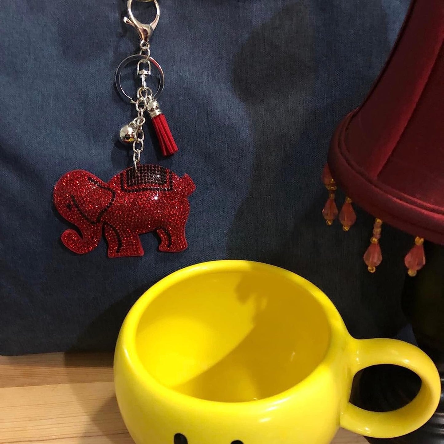 Bling Keychains for Women and Girls, Rhinestone Purse Charms for Handbags, Crystal Bag Charms, Gift for Women, Thank You Gift