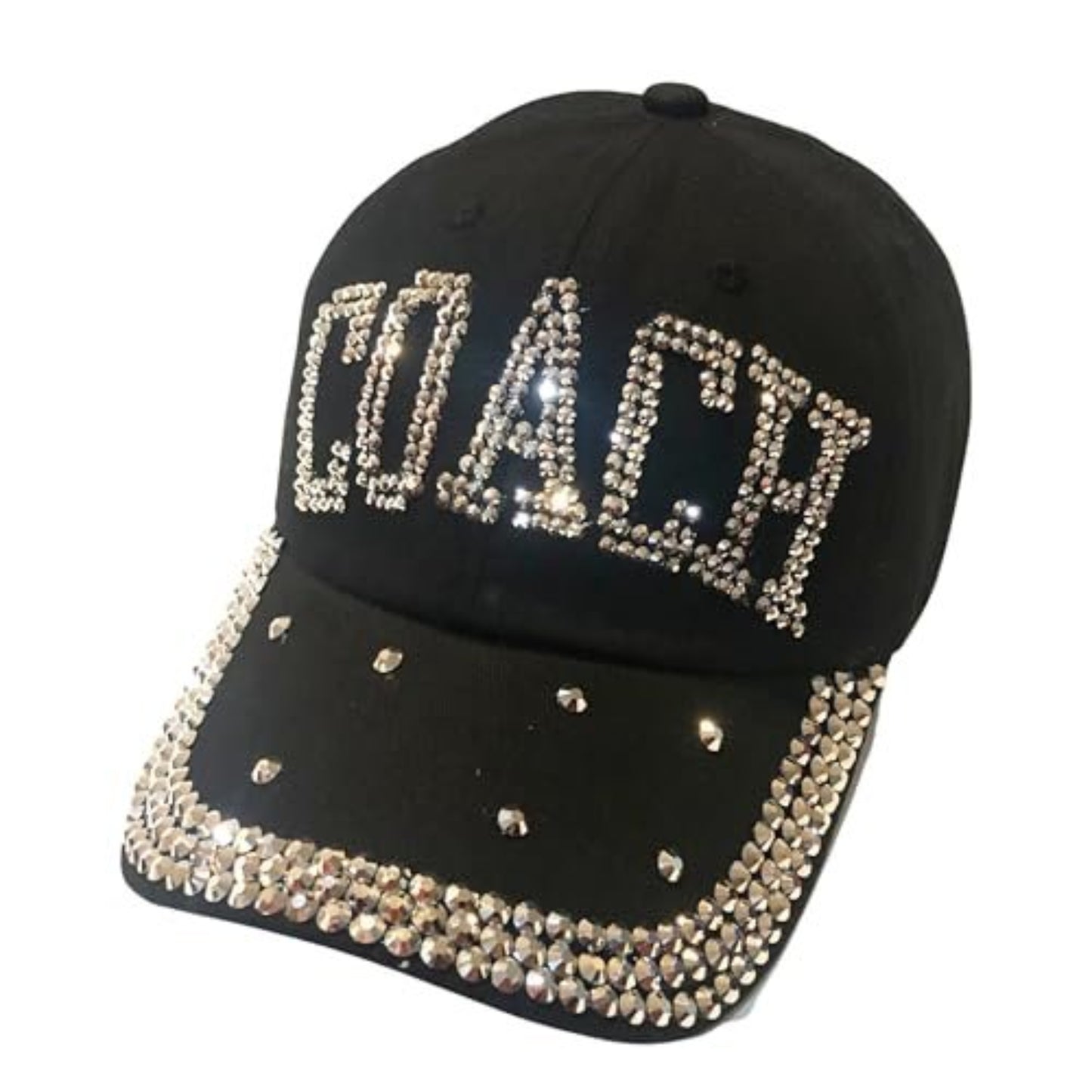 Rhinestone Coach Hat , Sparkle On, Cheer Boss!