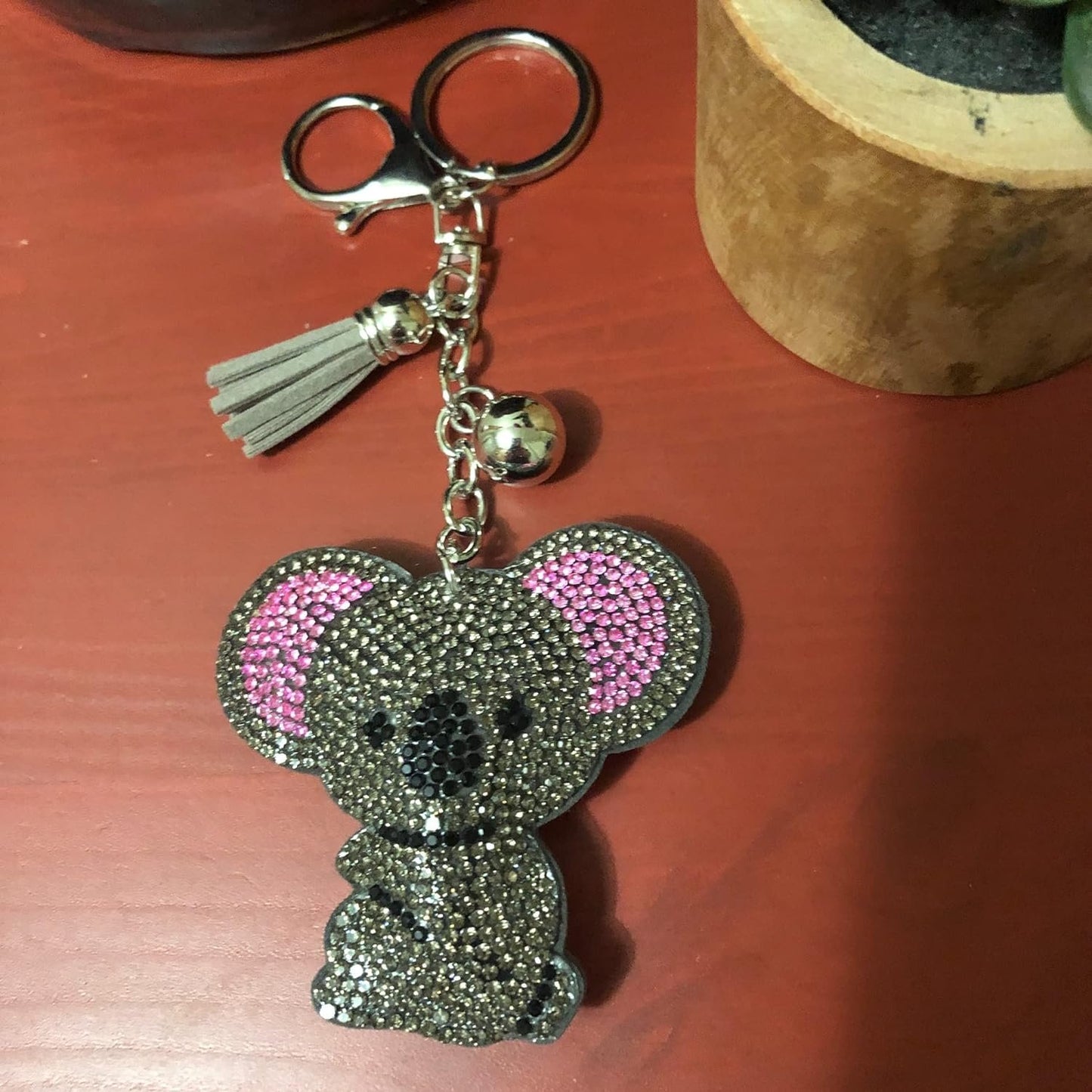 Popfizzy Koala Keychains for Girls and Women, Bling Backpack Keychain, Koala Accessories, Koala Gifts