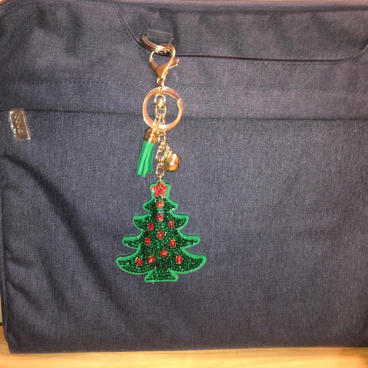 Popfizzy Bling Christmas Tree Keychain, Christmas Gifts for Women and Girls, Stocking Stuffers, Christmas Party Favors