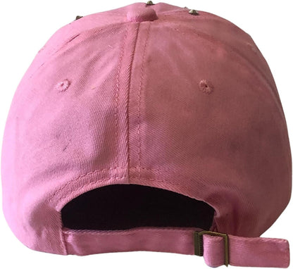 Popfizzy Bling Pink Boss Baseball Cap for Women, Best Boss Gifts for Women, Rhinestone Boss Hat, Gifts for Boss Women