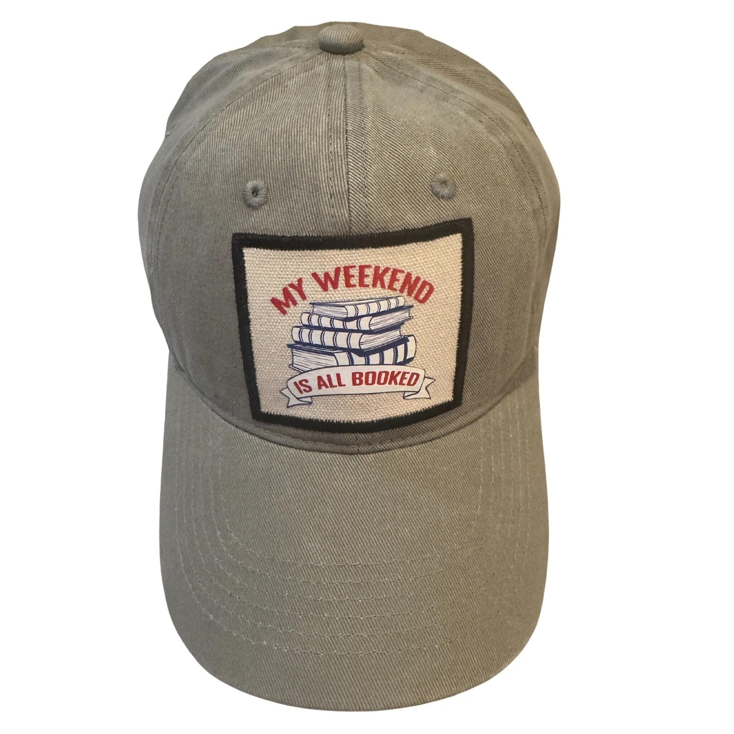 Popfizzy My Weekend is All Booked Hats for Women and Men, Bookish Gifts for Book Lovers, Book Lovers Gifts, Librarian Gift