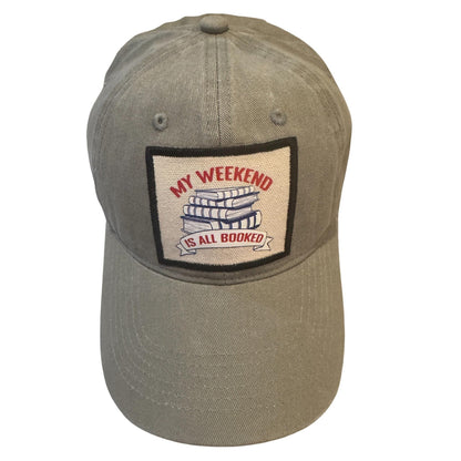 Popfizzy My Weekend is All Booked Hats for Women and Men, Bookish Gifts for Book Lovers, Book Lovers Gifts, Librarian Gift
