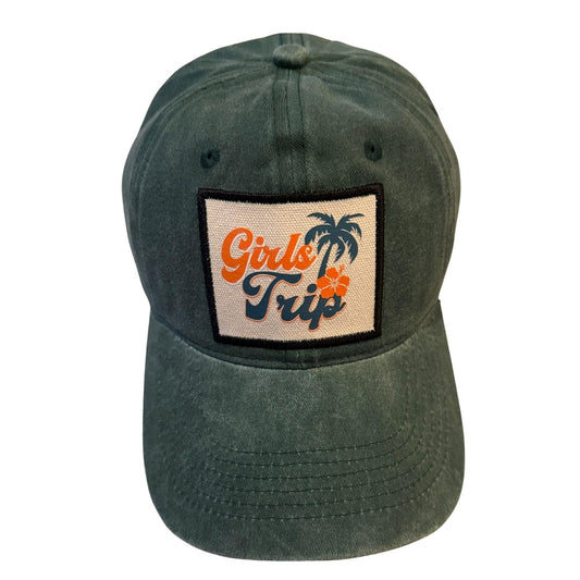 Popfizzy Girls Trip Hat for Women, Bachelorette Party Gift for Women, Fun Vacation Hat, Girl Vacation Weekend Baseball Cap