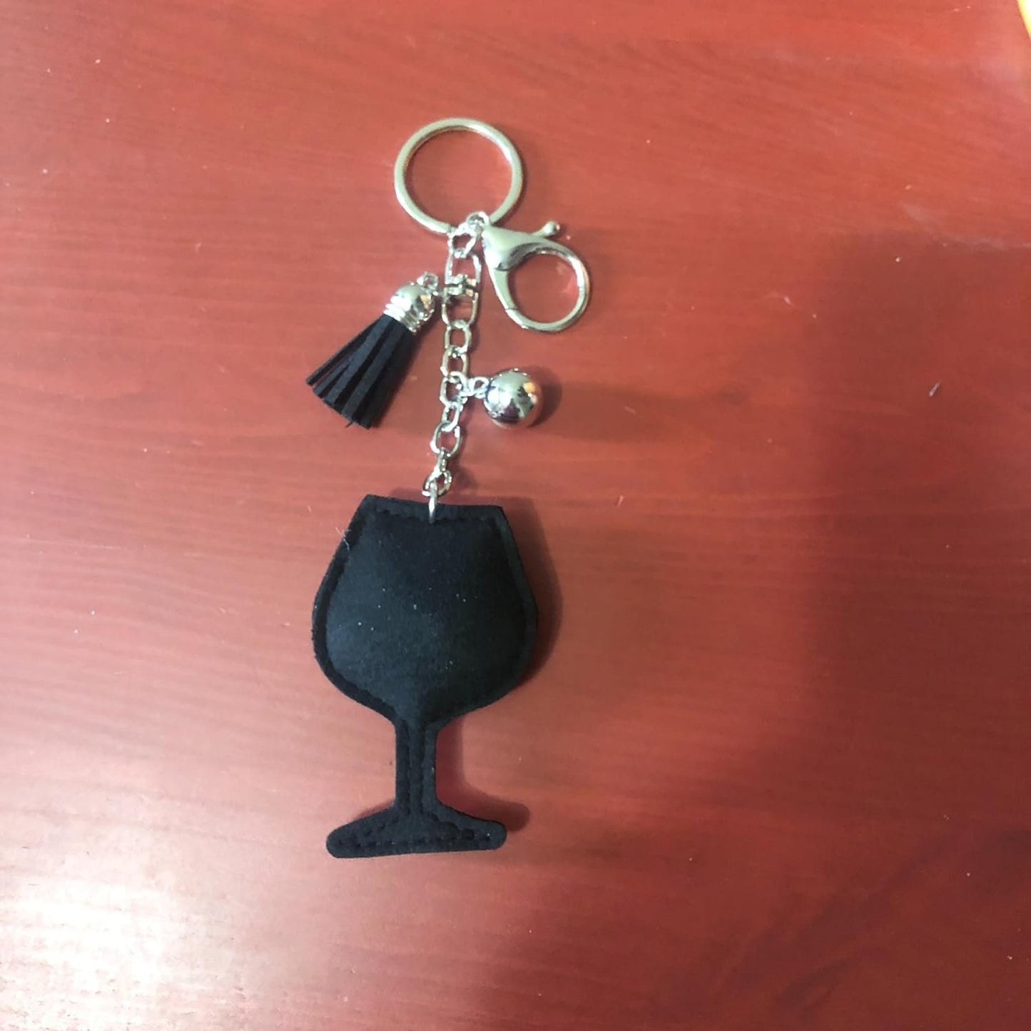 Popfizzy Rhinestone Keychain Accessories for Women, Car Keys Keychain Charms, Cute Keychain, Bling Purse Charms for Handbags