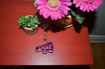 Popfizzy Bling Keychain, Rhinestone Purse Charm, Backpack Charm, Crystal Bag Charms, Key Fob