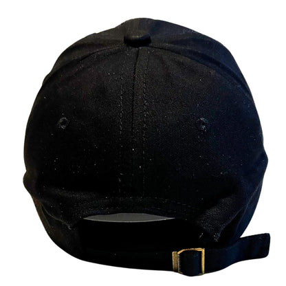 Popfizzy Rhinestone Baseball Cap for Women and Girls, Cute Bedazzled Hats, Shiny Bling Denim and Diamond Hat, USA Black