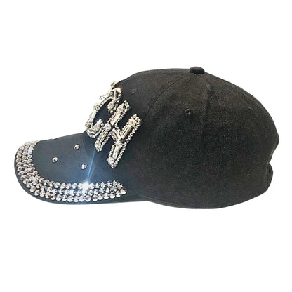 Popfizzy Bitch Hat for Women, Rhinestone Funny Hats for Adult Humor, Bling Baseball Cap for Bad Bitches, Best Sarcastic Hat