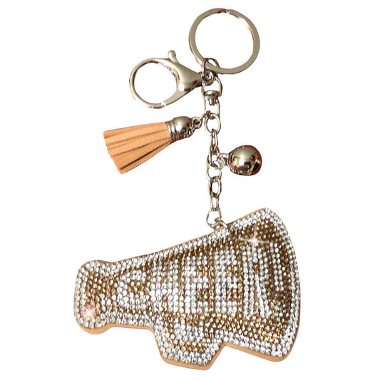 Popfizzy Cheer Keychain for Women and Girls, Cheerleader Bag Charm