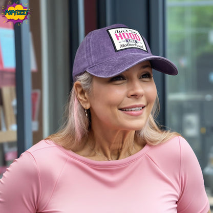 Popfizzy Ain’t No Hood Like Motherhood Funny Hat for Women, New Mom Gifts for Women, Funny Mom Gifts