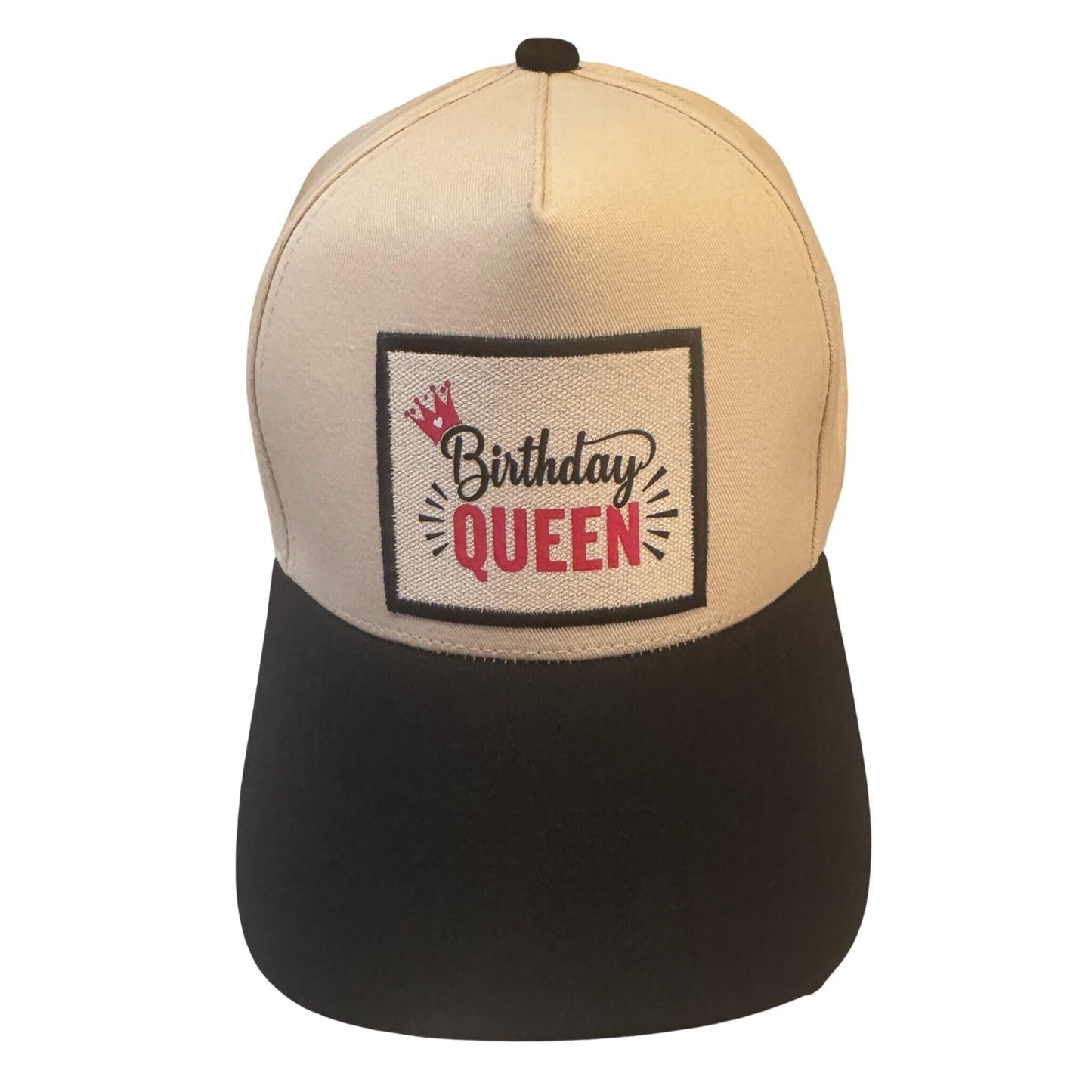 Popfizzy Birthday Queen Hat for Women, Funny Birthday Gifts for Women, Fun Baseball Caps with Funny Sayings, Great Party Hat