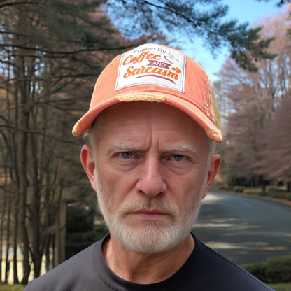 Popfizzy Funny Coffee Hat for Coffee Drinkers, Coffee Drinkers Gift, Unique Gifts for Coffee Lovers