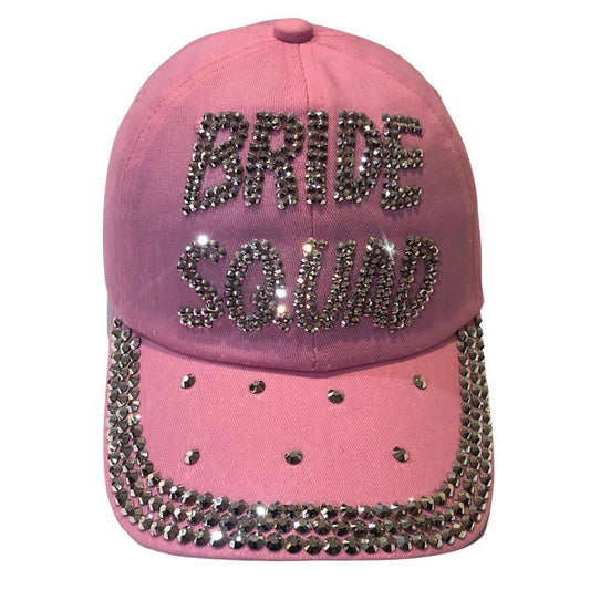 Popfizzy Bling Bride Squad Hat, Bachelorette Party Hats, Bridesmaids Gifts, Team Bride, Bride Tribe, Bachelorette Gifts