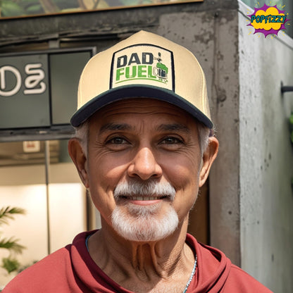 Popfizzy Dad Fuel Drinking Hats for Men, Funny Dad Gifts, Hats for Beer Drinkers, Funny Beer Drinkers Gift, Party Animal Hat