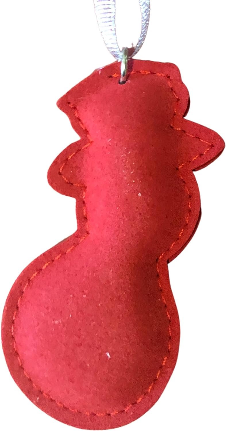Popfizzy Bling Snowman Christmas Ornaments 2023, Christmas Decorations for Tree, Rhinestone Christmas Tree Ornaments, Xmas Tree Décor (SILVER)