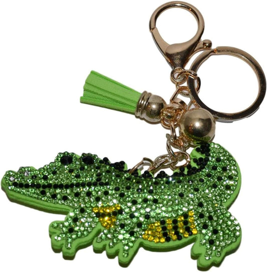 Popfizzy Rhinestone Keychain Accessories for Women, Car Keys Keychain Charms, Cute Keychain, Bling Purse Charms for Handbags