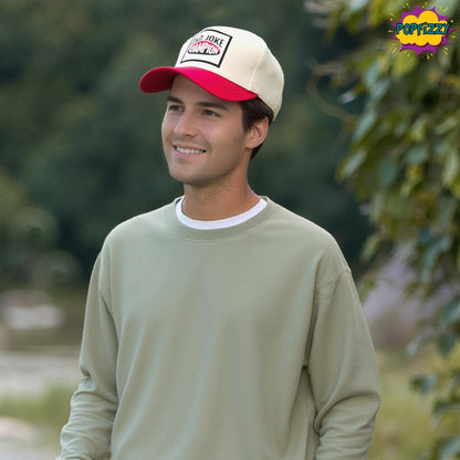 Popfizzy Dad Joke Champion Funny Hats for Men, Fun Baseball Cap with Funny Sayings, Dad Joke Gifts for Men, Adjustable
