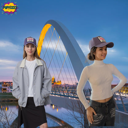 Popfizzy Ain’t No Hood Like Motherhood Funny Hat for Women, New Mom Gifts for Women, Funny Mom Gifts