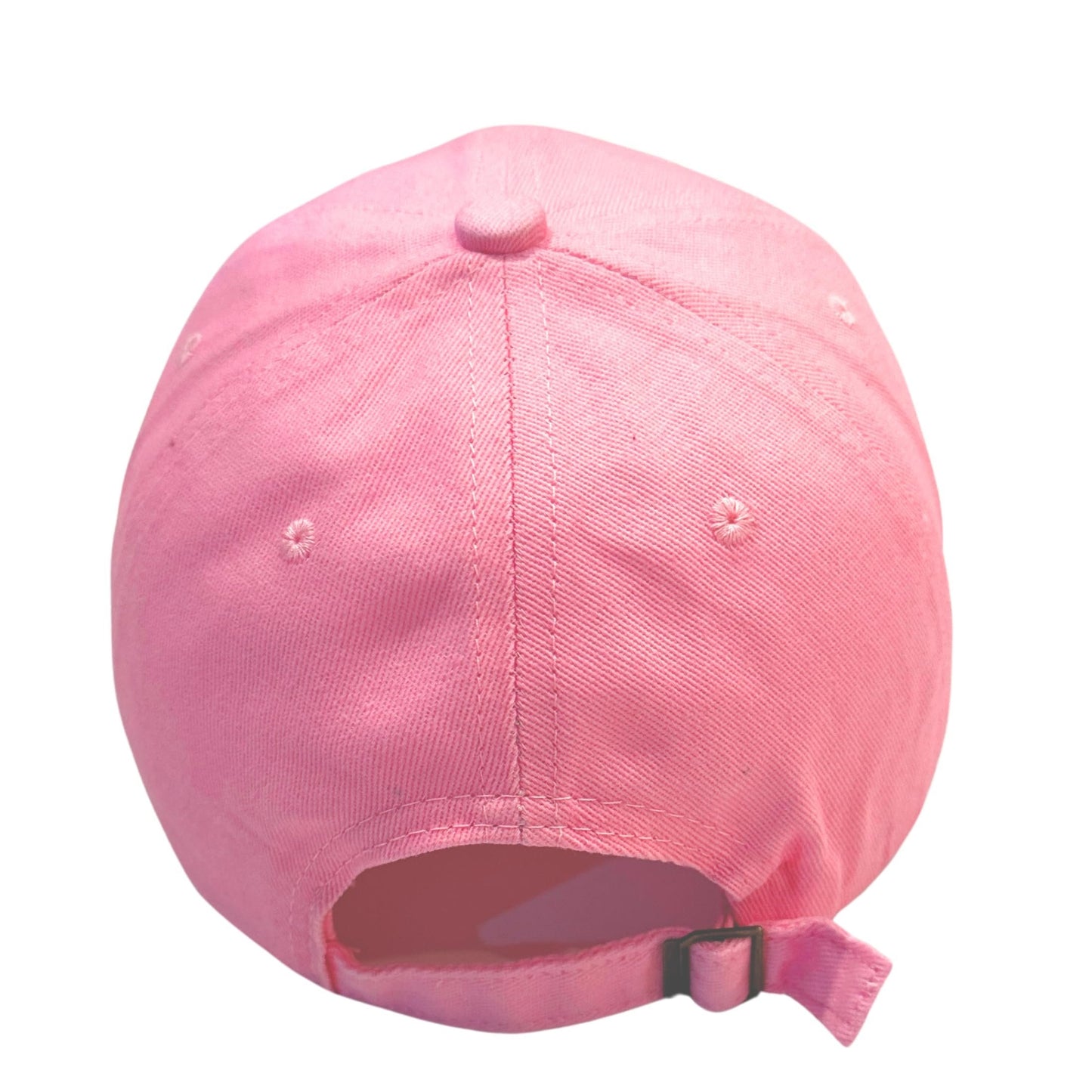 Popfizzy Rhinestone Princess Baseball Cap for Women and Girls, Cute Bedazzled Hats, Shiny Bling Denim and Diamond Hat, Pink Princess